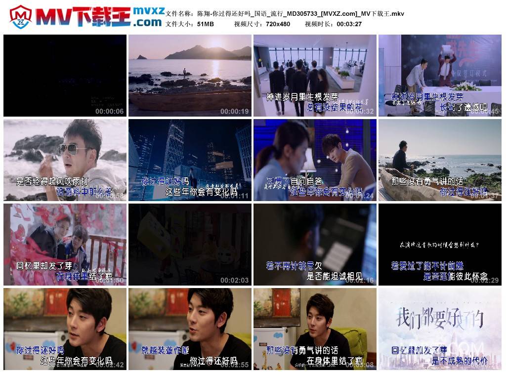 陈翔-你过得还好吗_国语_流行_MD305733